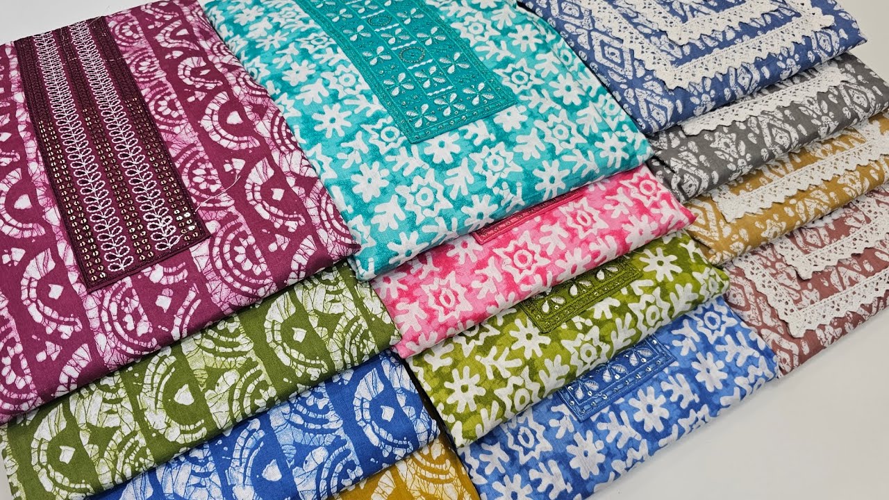 Cambric cotton suits | 100% premium guaranteed | cotton suit manufacturers 