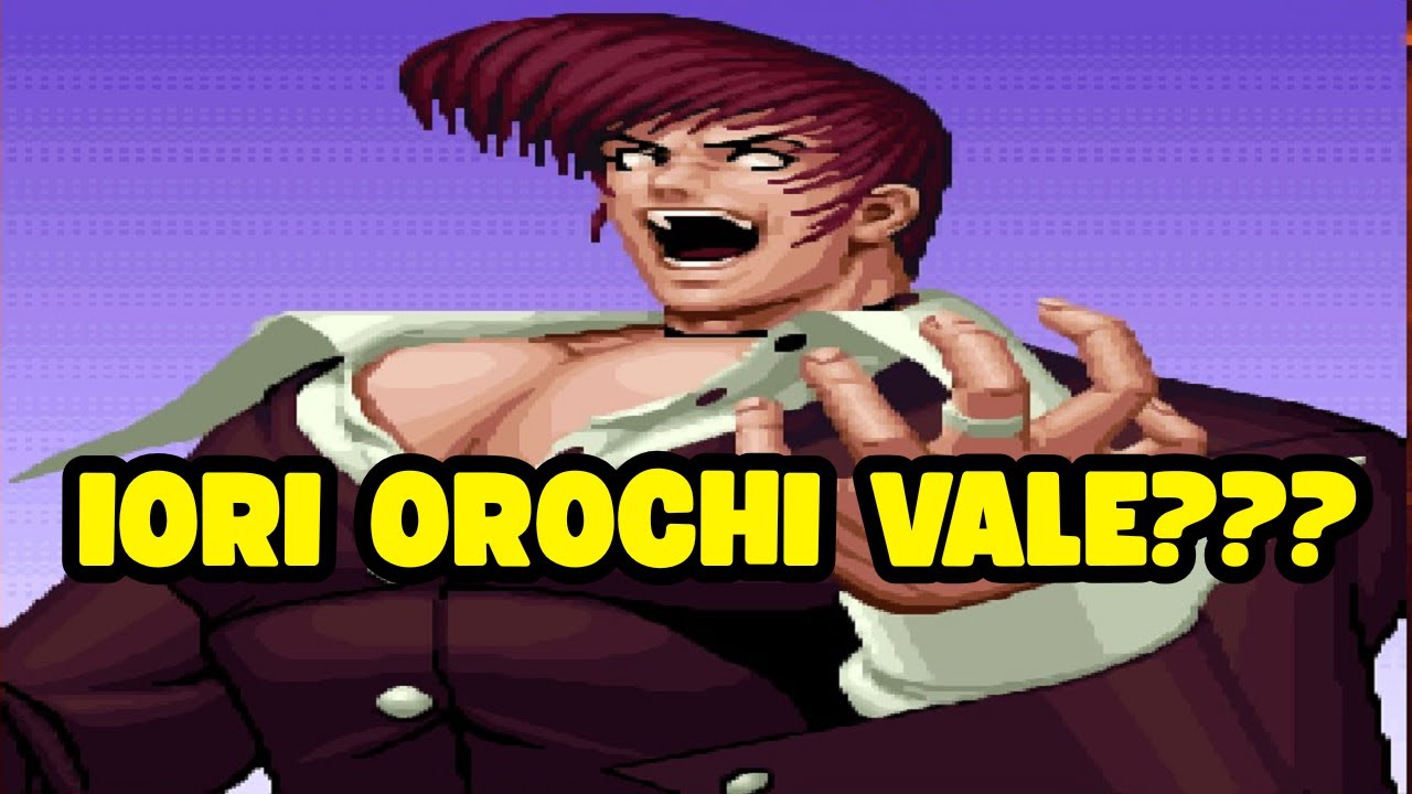 IORI OROCHI É O PERSONAGEM MAIS ÍCONICO DESSE JOGO
