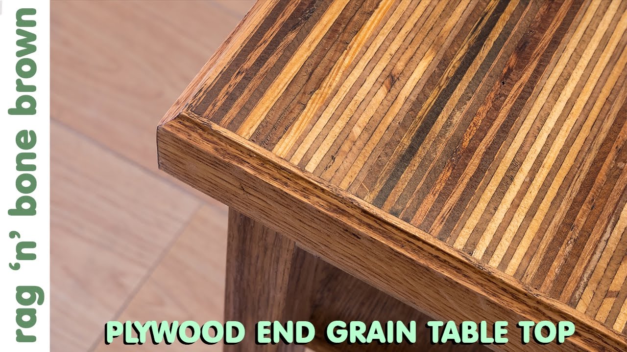 Making A Plywood End Grain Table Top From Offcuts - Part 1 of 2