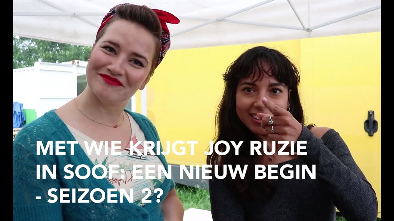 Barbara Sloesen en Dick van den Toorn op de set van Soof: Een Nieuw Begin - seizoen 2