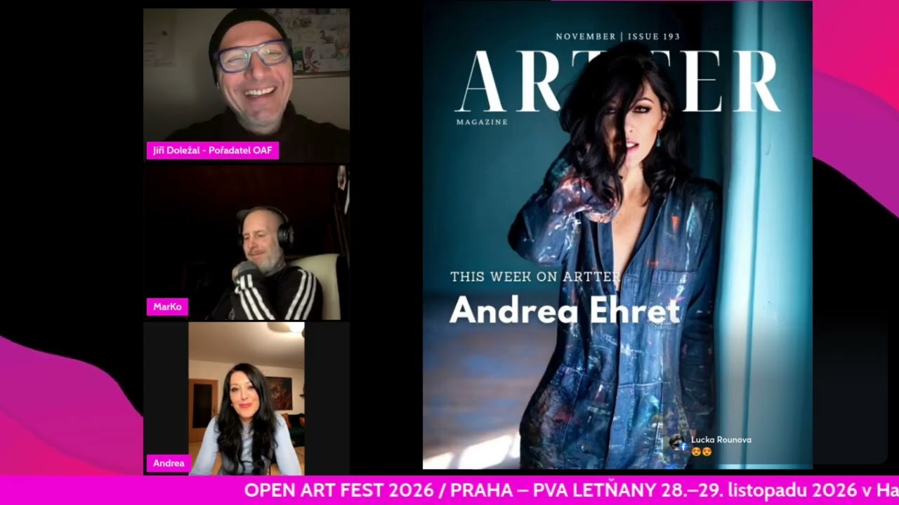 Andrea Ehret – malířka kruhů, ticha a vnitřních světů