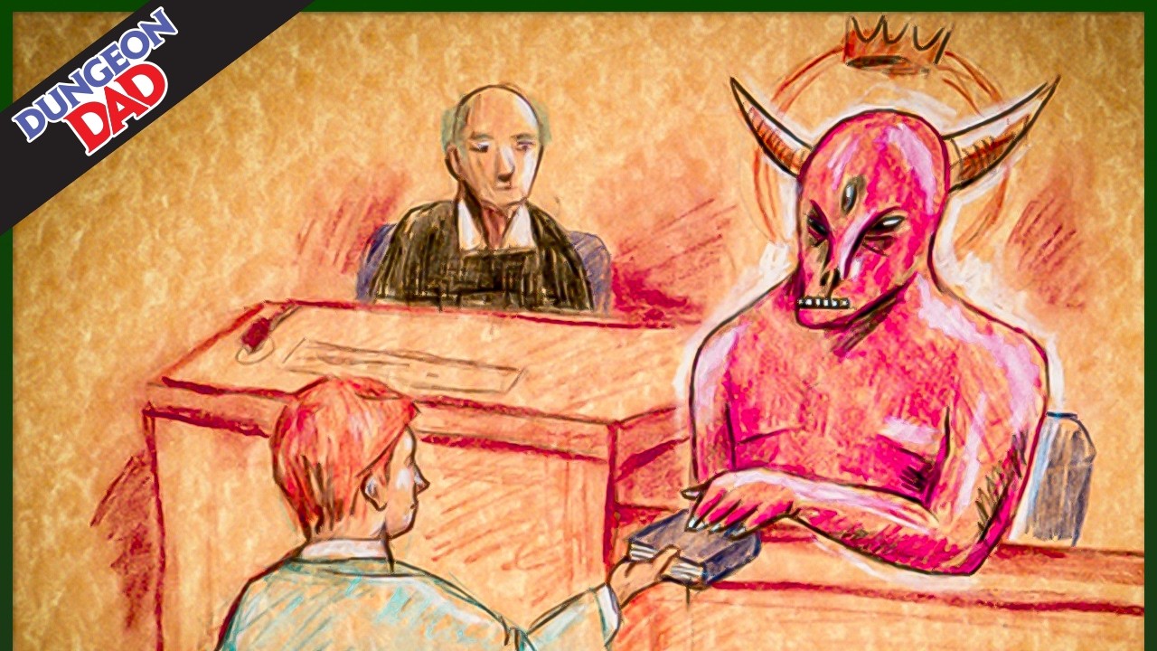 What Really Happened in the Trial of Asmodeus? D&D's Most Infamous Fiend Goes to Court.