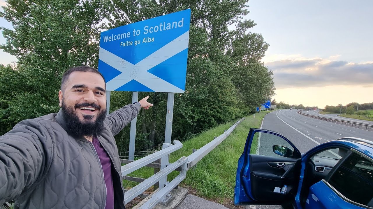 Welcome to Scotland 🏴󠁧󠁢󠁳󠁣󠁴󠁿 | Day 9 | Road trip UK | Mustafa Hanif BTS | daily vlogs
