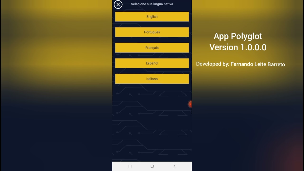 Polyglot - My first app in Delphi (Firemonkey)