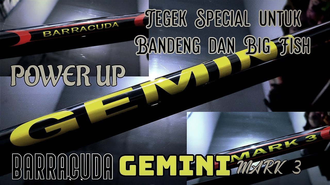 Barracuda GEMINI Mark 3 • Tegek Specialis Bandeng Babon • Medium Hard BerPOWER • JA Garonger