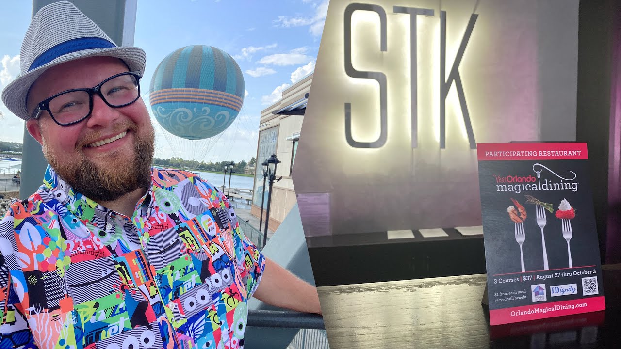 Disney Springs STK 2021 | Magical Dining Month | 3 Course Meals For $37 At Disney World Restaurants
