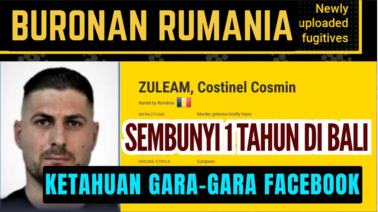 Buronan Kelas Kakap Rumania Nikah Siri di Bali - Istri Tidak Tahu Suaminya Pembuneng