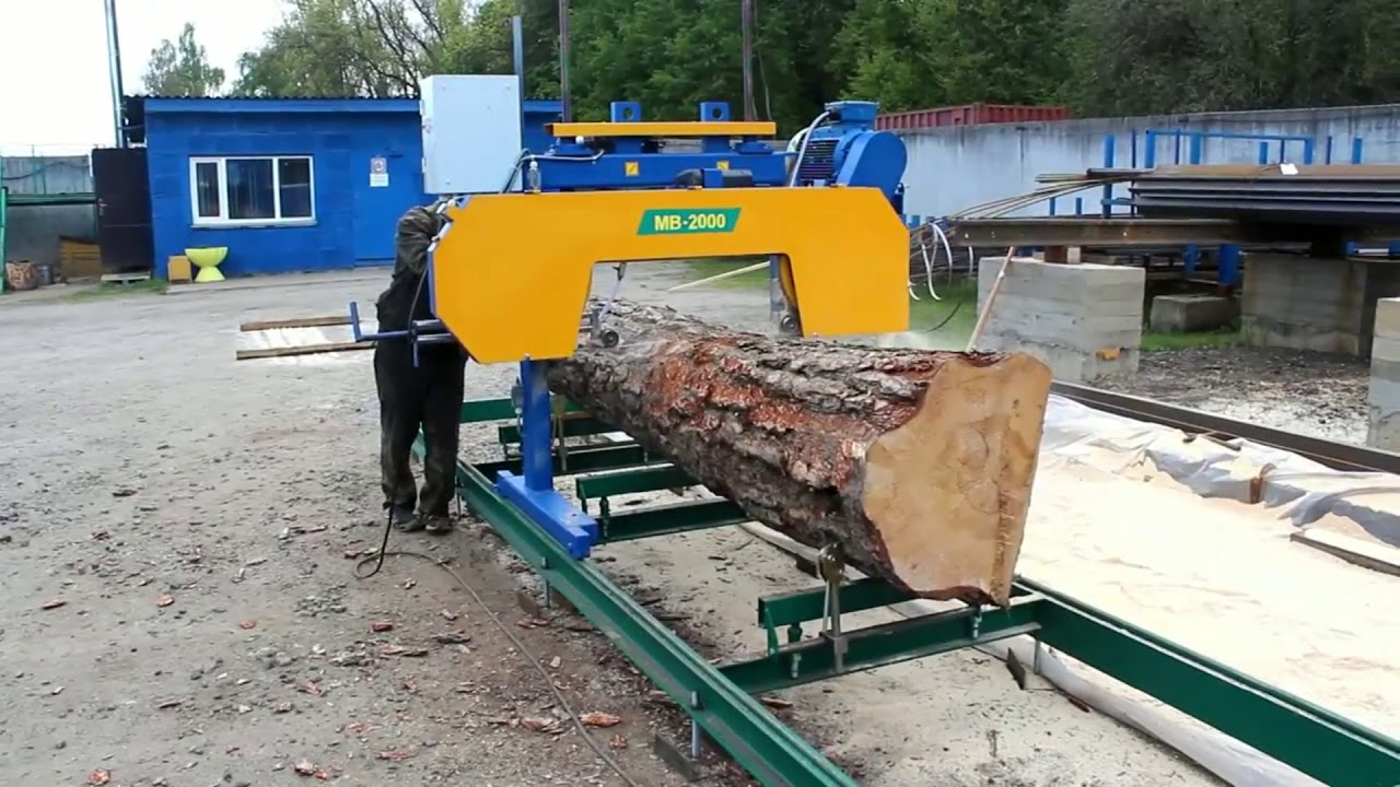 Ленточная Пилорама МВ2000 в Любой Комплектации