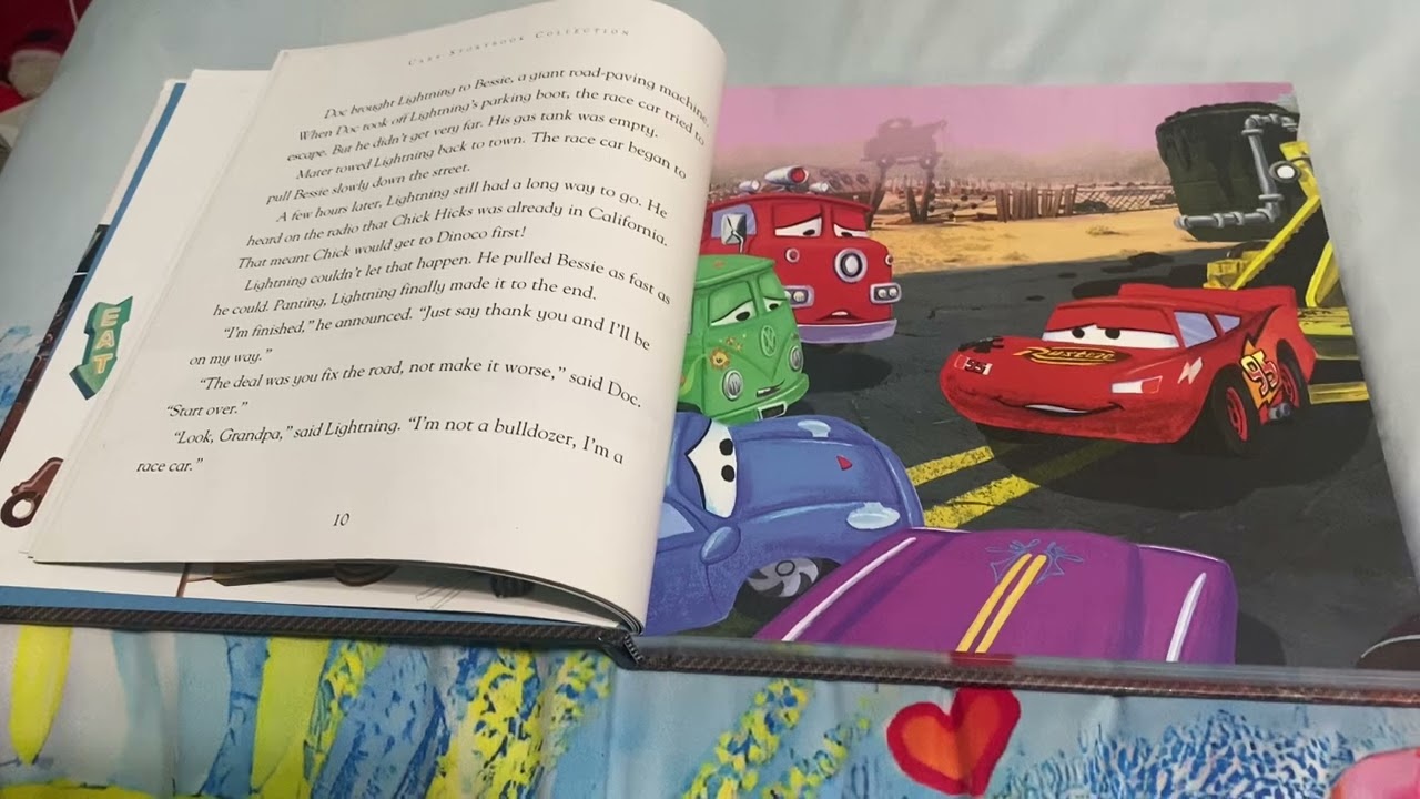 Cars Storybook Collection Story #1: A New Car 🚗 in Town