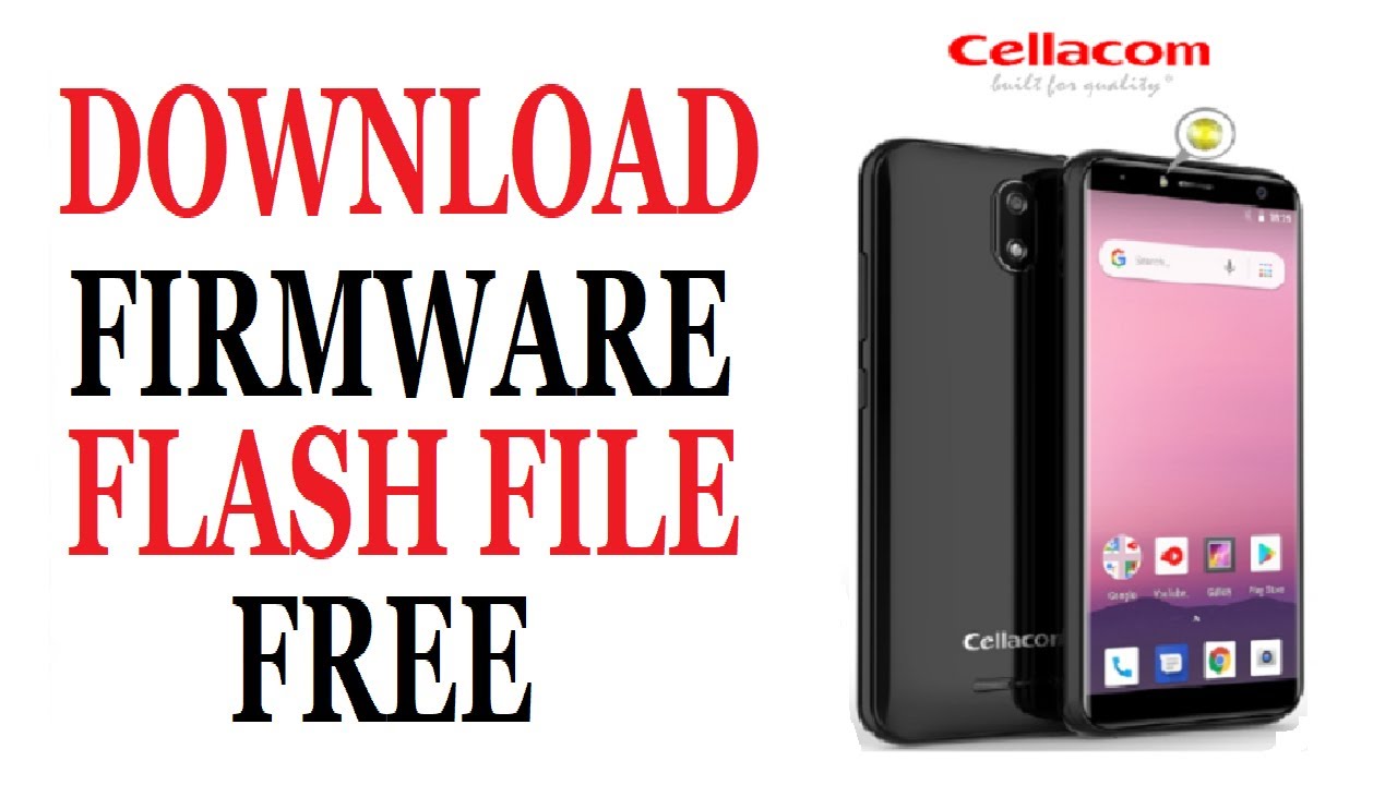 Cellacom S51 Lite (MT6737) Download the stock firmware flash file free