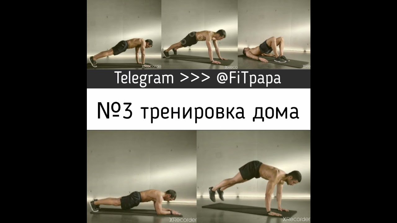 ##3 тренировка дома бесплатно онлайн Больше тренировок в Telegram @Fitpapa