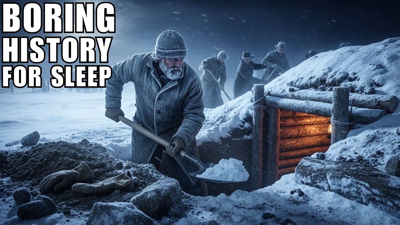 How Did People Sleep in Dugout Shelters During Brutal Snowstorms? | Bedtime History