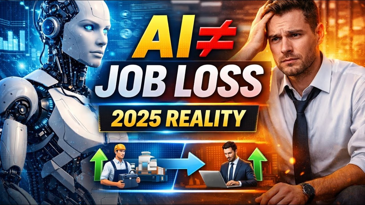 AI Is Not Taking Jobs &mdash; It&rsquo;s Changing Them | 2025 Reality Explained