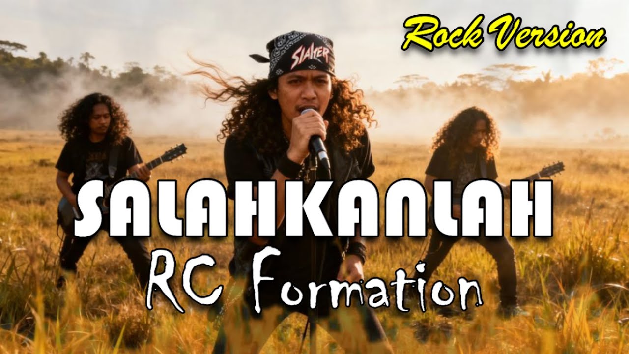 SALAHKANLAH - RC FORMATION || AI ROCK VERSION, LAGU IDOLA MASA REMAJA 90