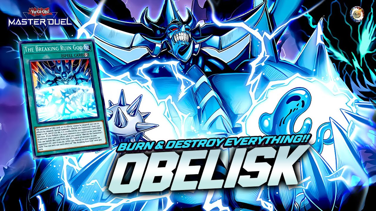 SOUL ENERGY MAX!!! NEW OBELISK EGYPTIAN GOD - BURN 4K & DESTROY EVERYTHING! Master Duel