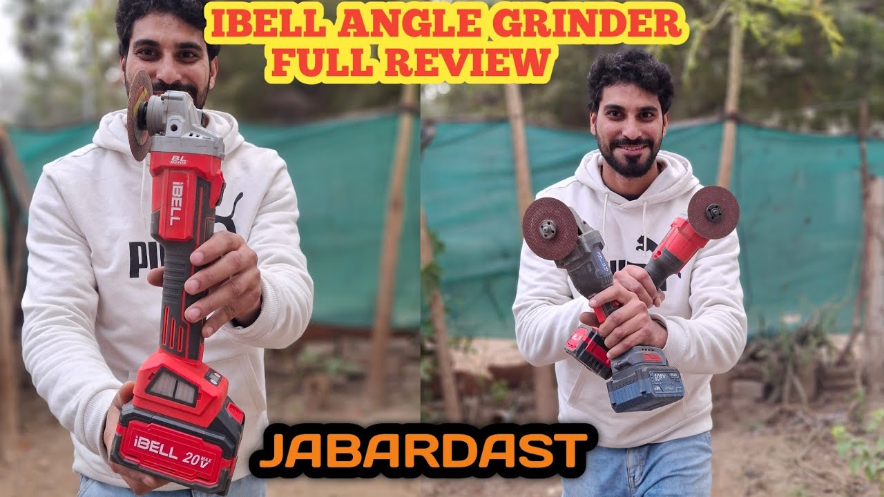 IBELL  CORDLESS ANGLE GRINDER FULL REVIEW🤯🤯🤯