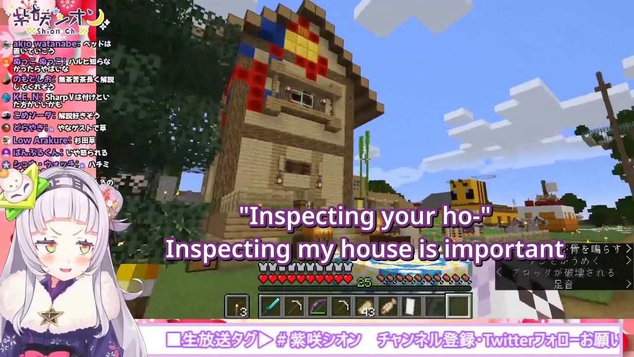 Aqua's Minecraft Neighbor pt.11