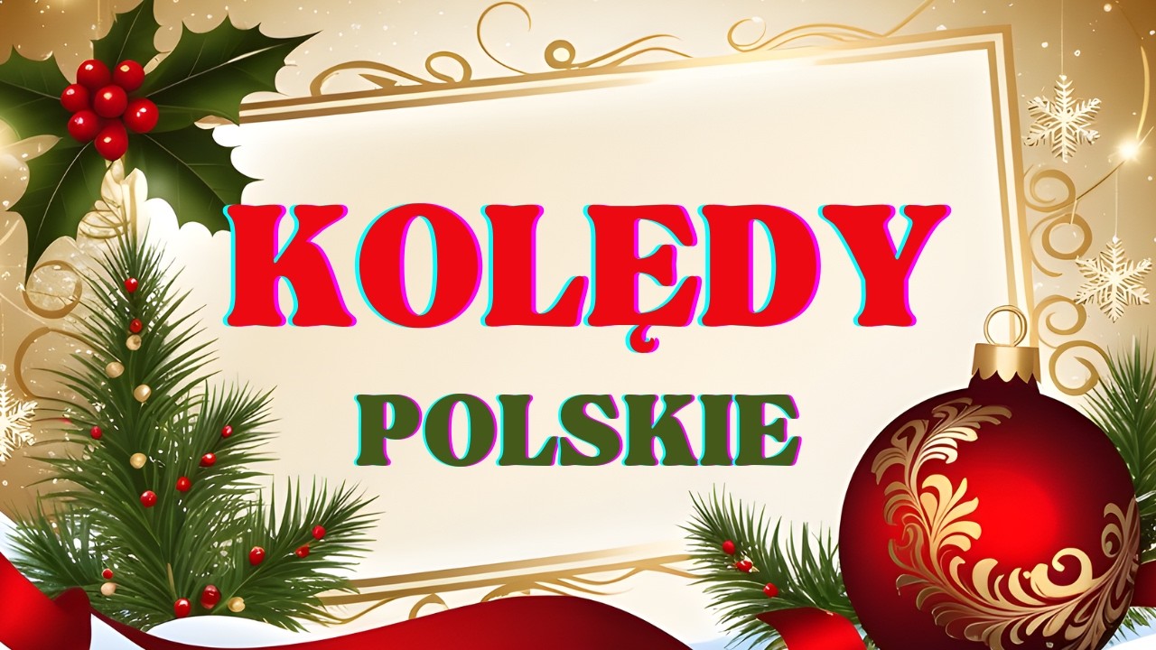 █▬█ █ ▀█▀ Tradycyjne Polskie KOLĘDY do śpiewania 1 GODZINA HD 🎵 🎄