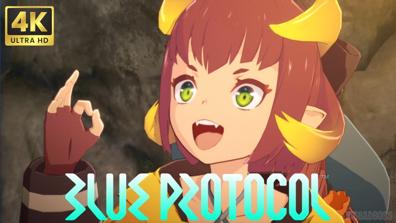 Blue Protocol All Cutscenes Anime Movie 4K