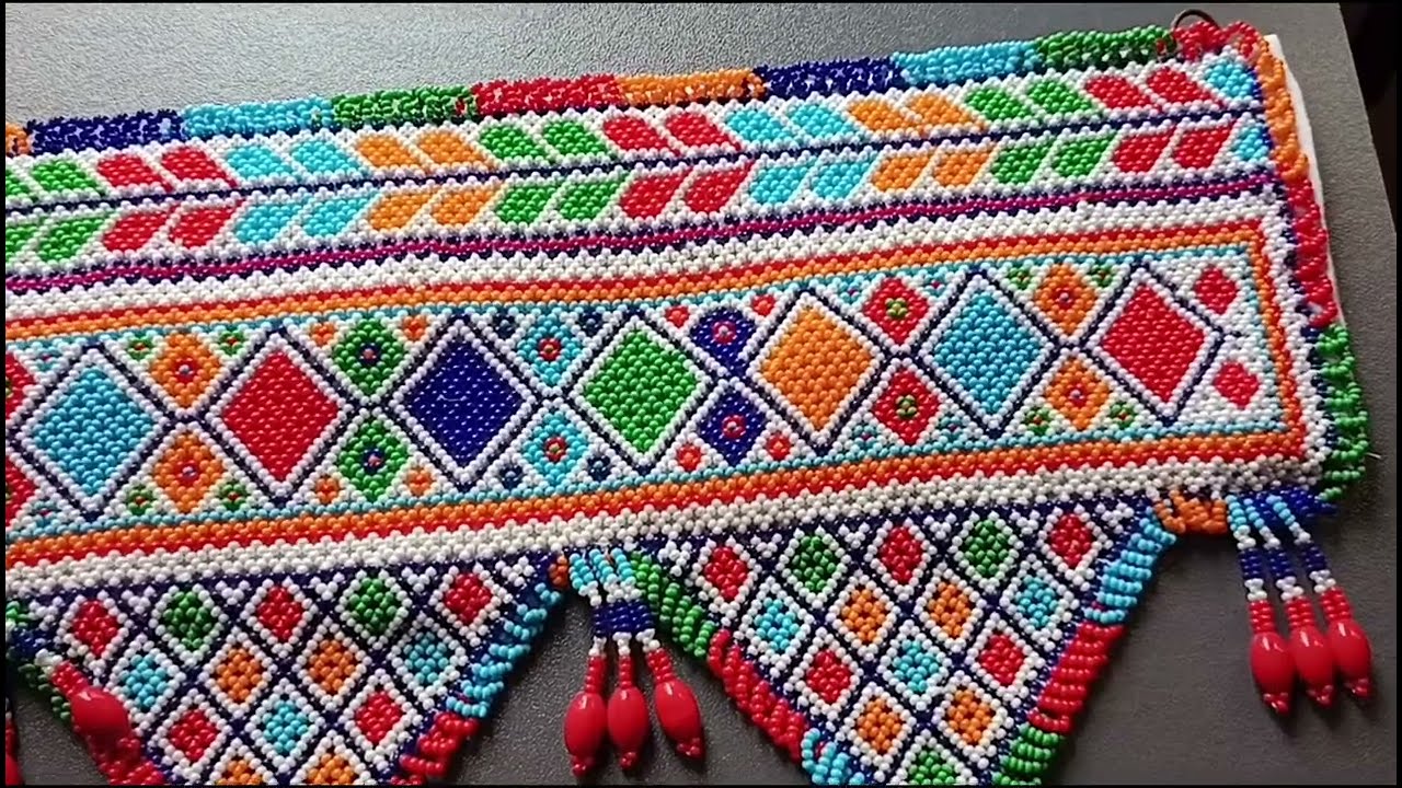 3 moti nu toran! bandhni toran no namuno #dalmotitoran #subscribe #beed 3 moti toran tutorial #art