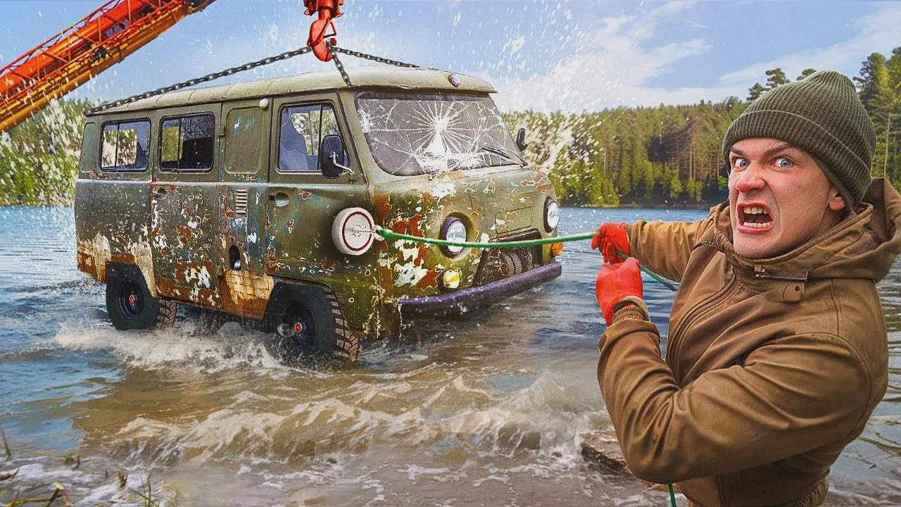 Podívej se, co jsme vytáhli z řeky při magnetickém rybolovu tam, kde šla ke dnu Búchanka!