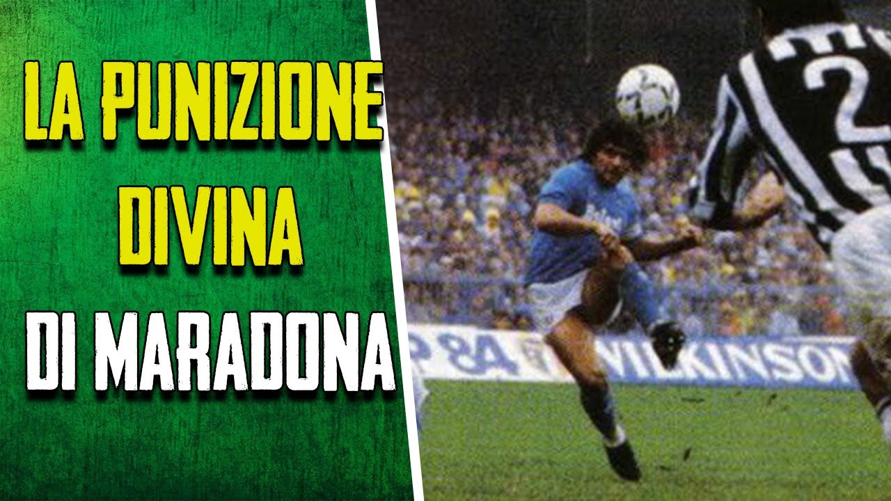 La punizione DIVINA di Maradona che segn&ograve; la fine della Juventus