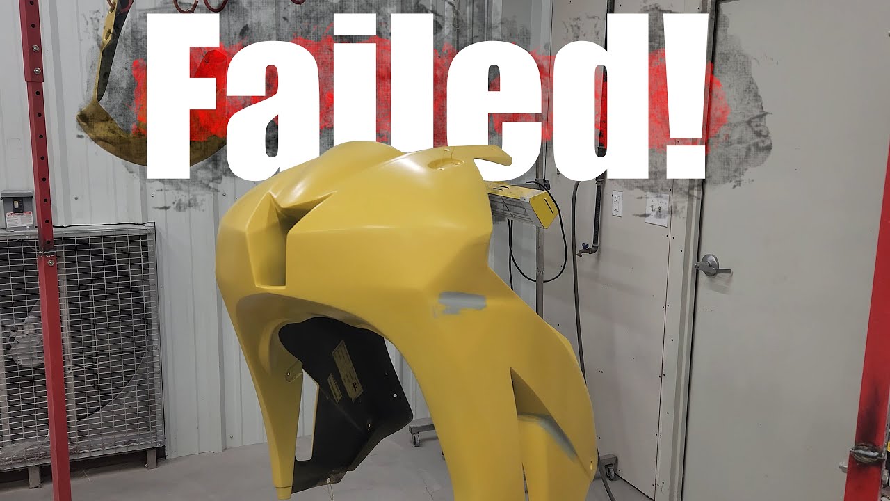 I Painted my Race Fairings, and it FAILED! CBR600RR