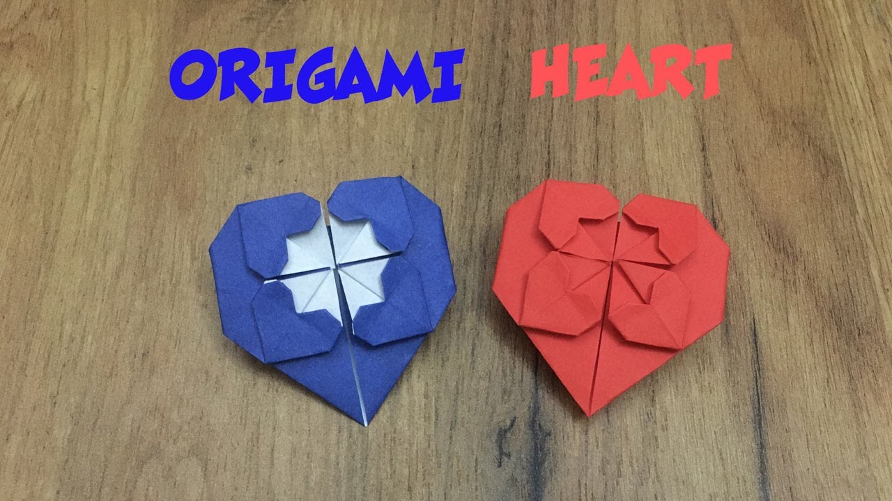 Origami Heart for Valentine's Day | DIY Step by Step