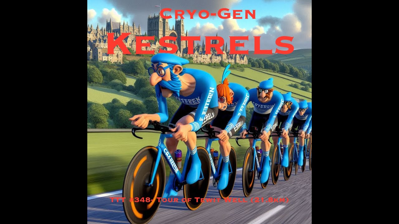 WTRL TTT# 348 - Zone 9: Cryo-Gen Kestrels (Frappe) - Tour of Tewit Well (21.8km)