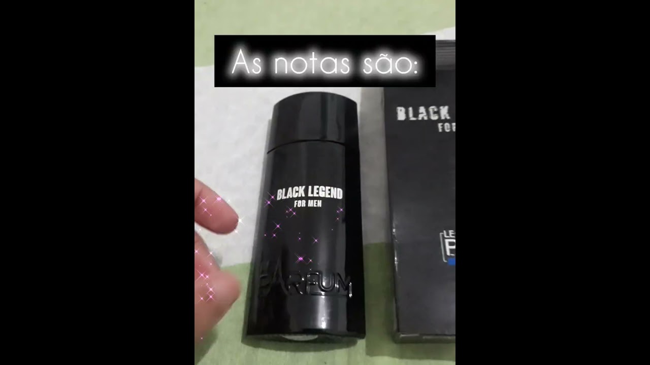 Perfume Le Parfum Black Legend (Paris Elys&eacute;es) | Inspirado no Armani Code