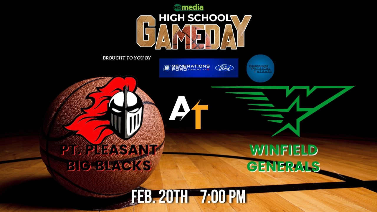 Pt. Pleasant vs. Winfield: High School Basketball on HD Media Gameday, presented by Generations Ford