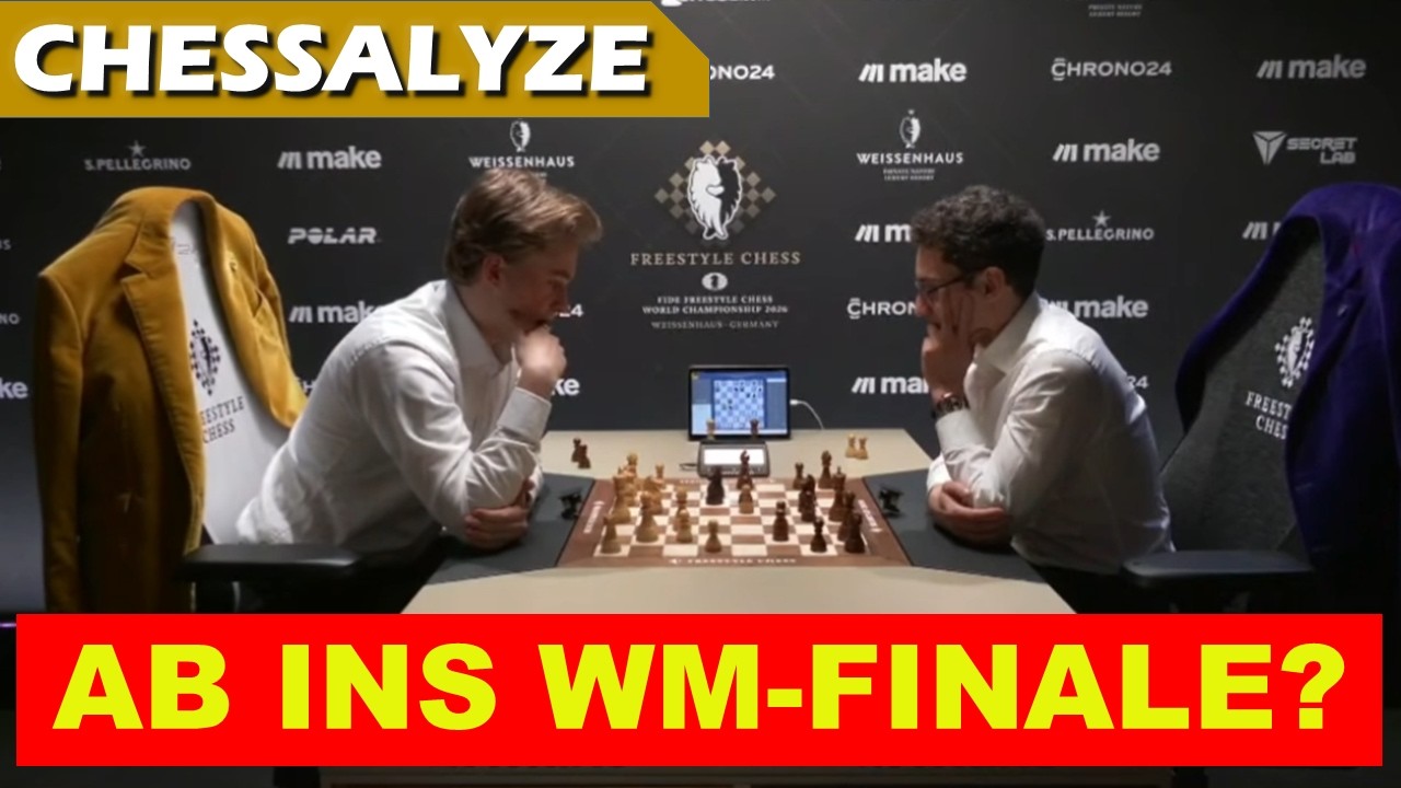 Falsches Setup? Vincent k&auml;mpft! | Keymer vs Caruana | Freestyle Chess World Championship 2026