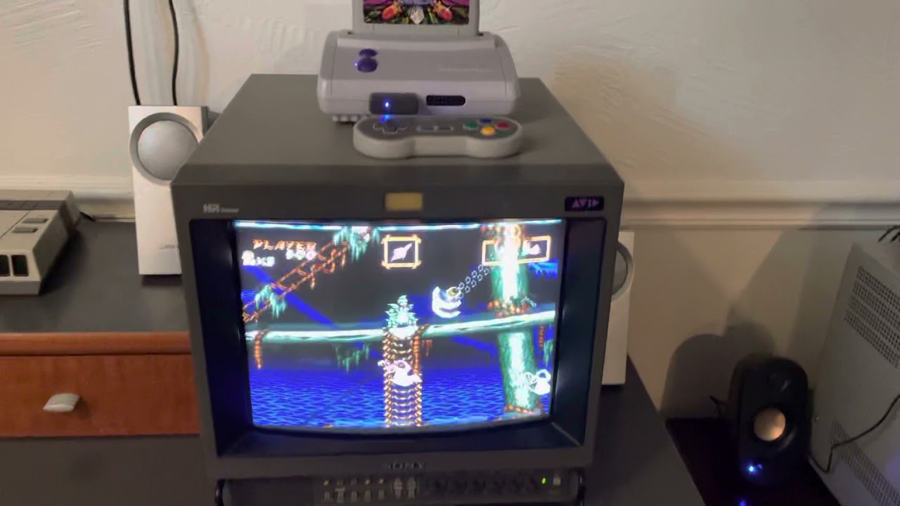 Sony Trinitron PVM’s - 1354Q & (2) 14L2 - Retro gaming via RGB.