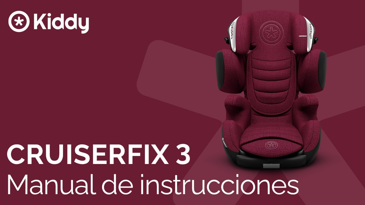 Kiddy CRUISERFIX 3 Silla de coche 15-36 kg | Kiddy