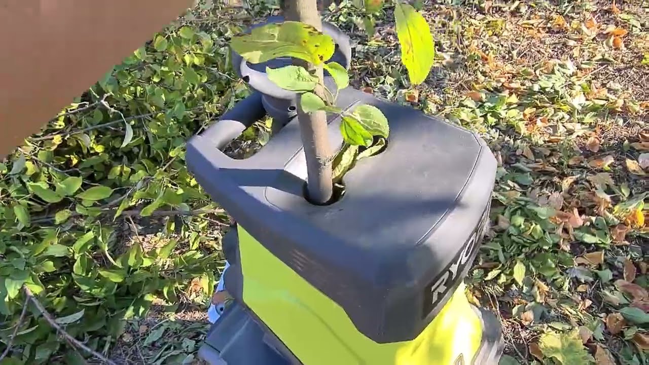 Садовый измельчитель веток Ryobi RSH2545B 4 месяца и 5 соток сада