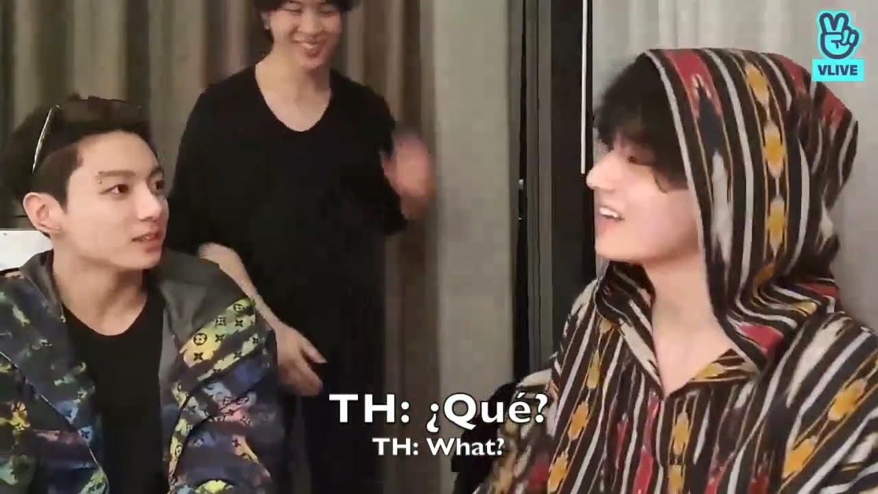 [ENG/ESP]  TAEKOOK // Fake Subs V advising JIMIN 18+ WARNING PARODY