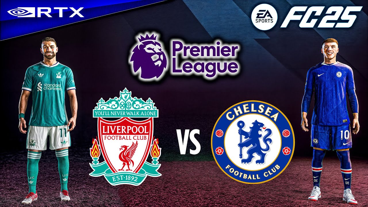 FC 25 - Liverpool vs. Chelsea Ft. Isak, Palmer, | Premier League 25/26 Full Match | [4K60]