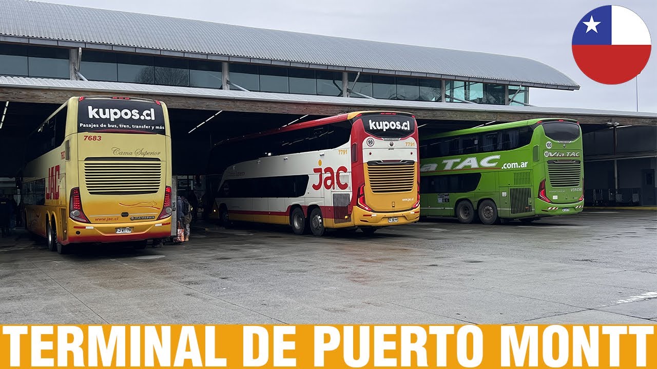 Terminales y Rodoviarios #47 | Movimiento de Buses en Terminal Rodoviario de Puerto Montt 
