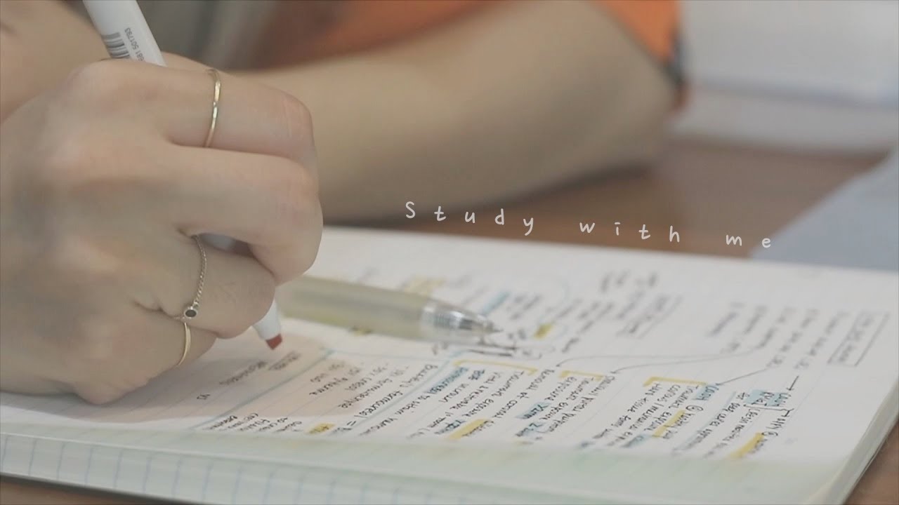 Pen Writing Study With Me | 노트정리 하면서 공부해요