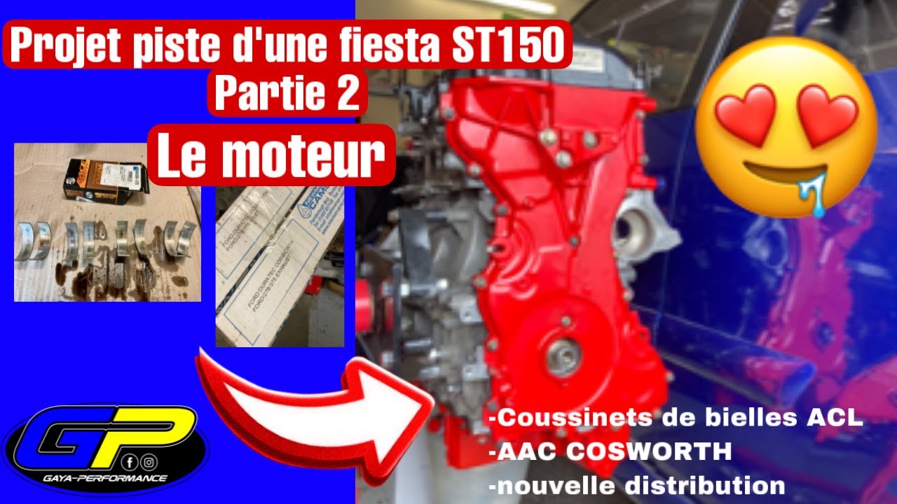 Projet piste d'une Fiesta ST150 (Partie 2: Le moteur)