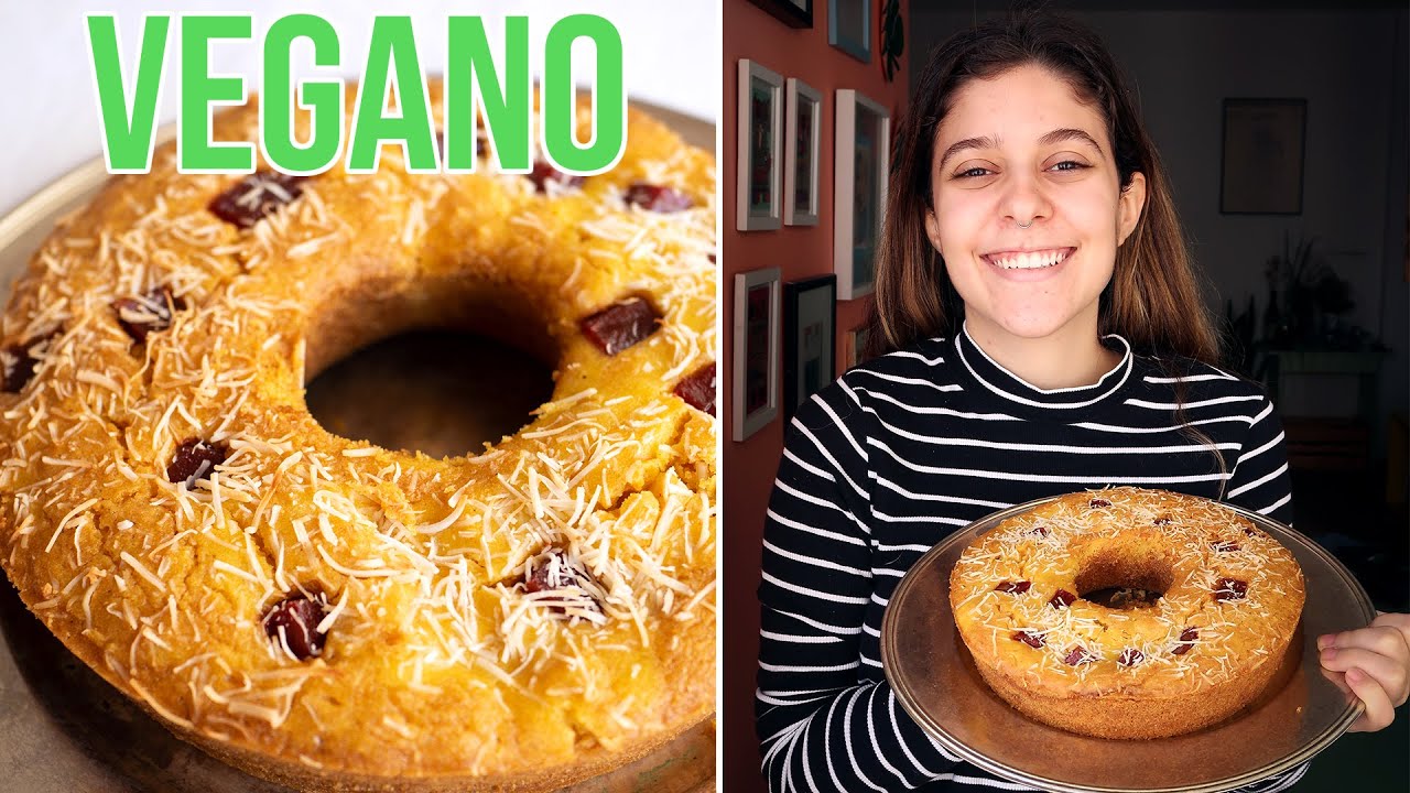 BOLO DE FUBÁ VEGANO E SEM GLÚTEN | Super Fofinho!!!