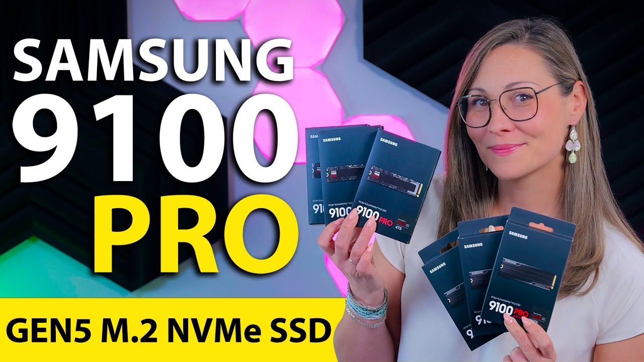 Samsung's First Proper Gen5 Drive! - 9100 PRO NVMe SSD Review