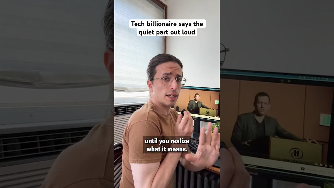 Peter Thiel Doesn&rsquo;t Want You to See This Clip