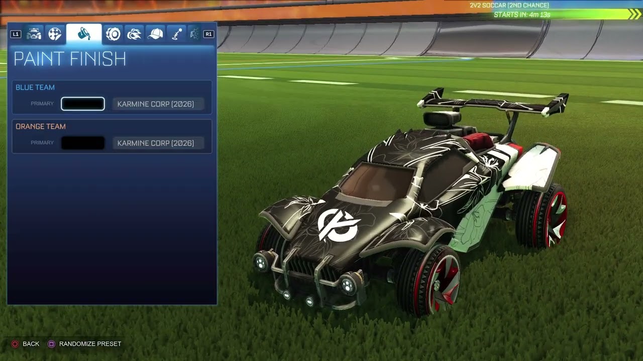 Rocket League 2v2 with my friend