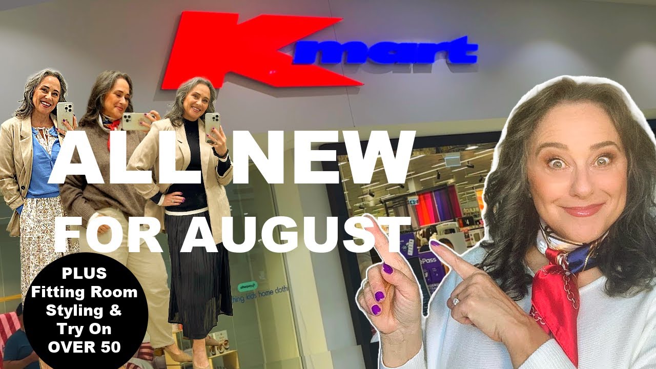 Unmissable Kmart Australia New Finds + Fitting Room Try On for August!