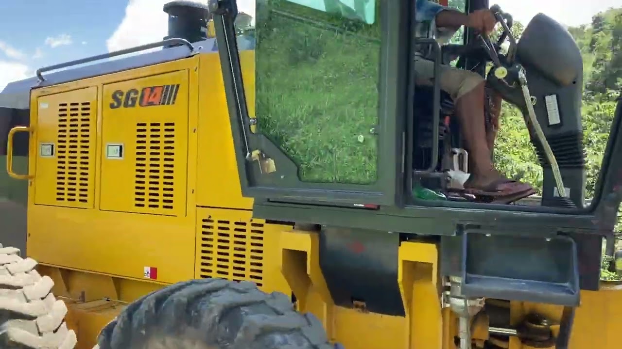 #DOZCO Shantui Motor Grader working video.