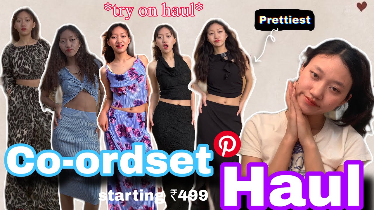 Подборка комплектов одежды с Wishlink💛||стиль Pinterest💗*от ₹499*