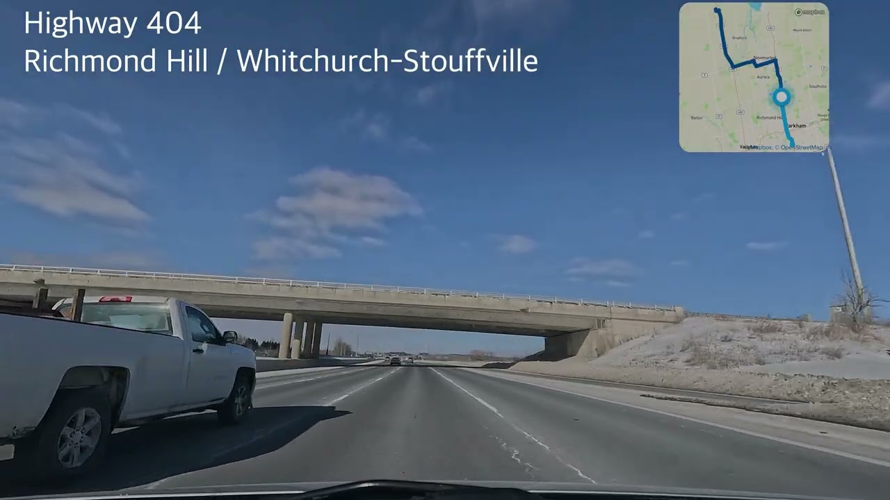 4K | 2026 JAN | North York to Barrie via 404 & 400