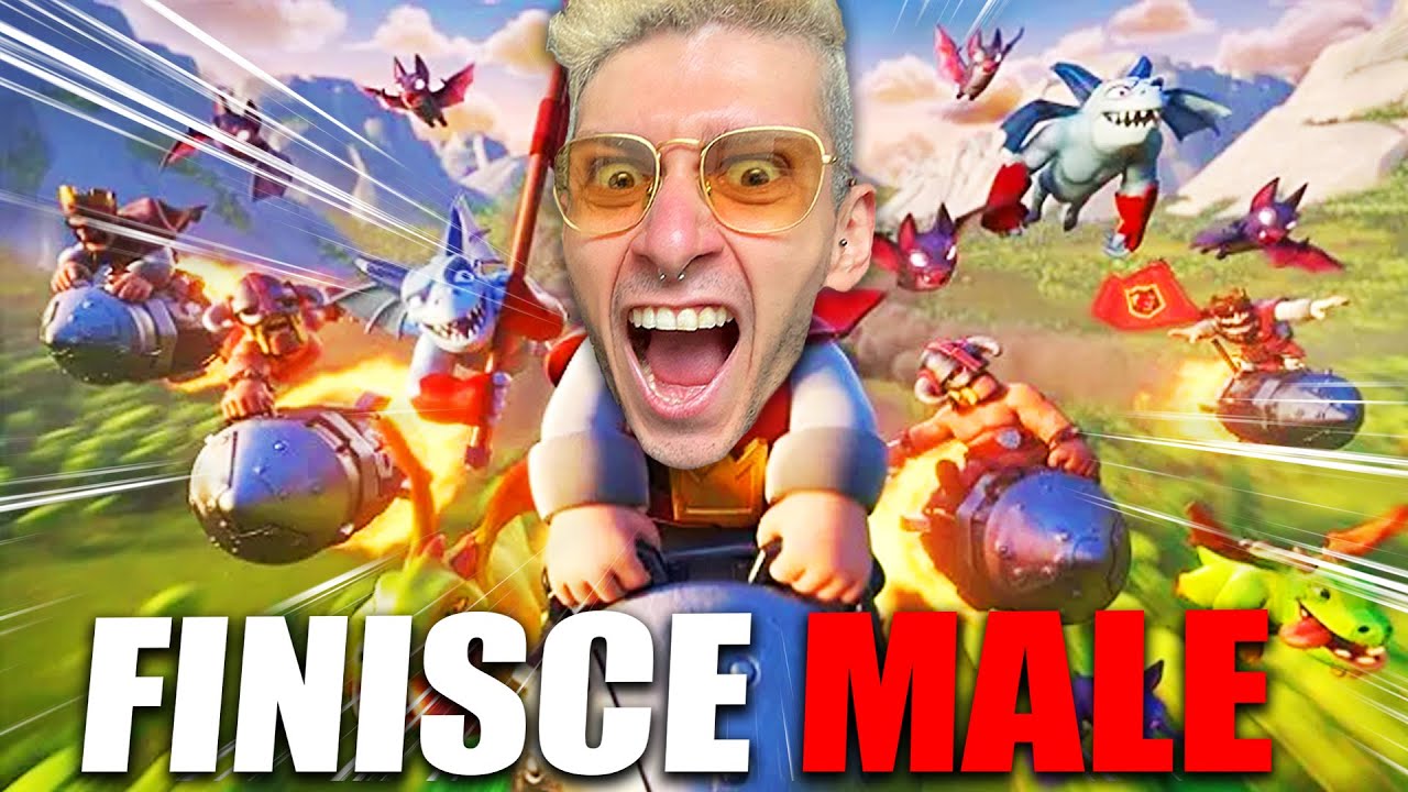 OGGI FINISCE MALE SU CLASH ROYALE