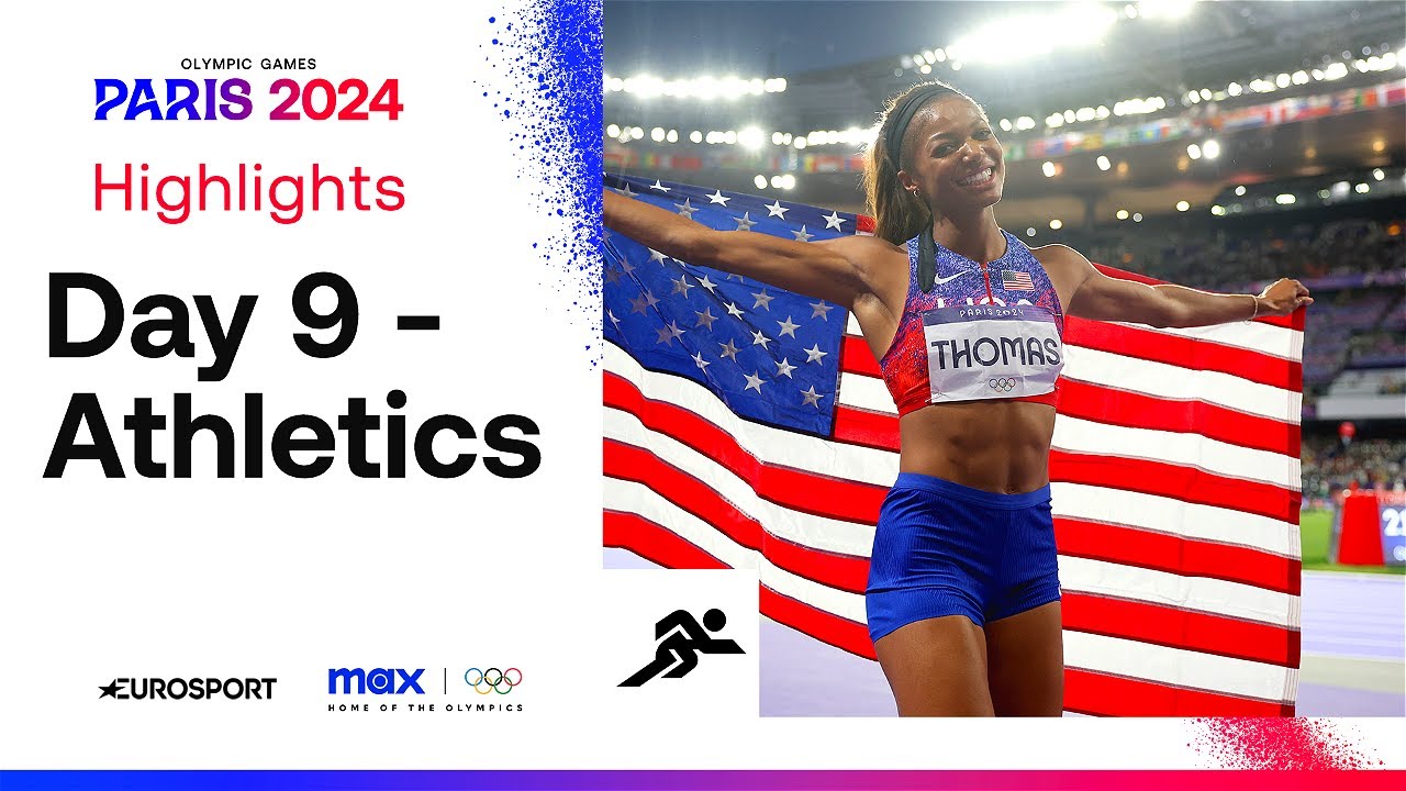 PERFECT WAY TO END! 🥇 | Athletics Paris 2024 Day 9 Highlights | #Paris2024 #Olympics